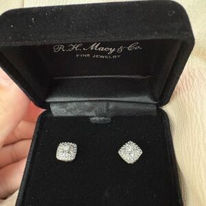 Silver Stud Earrings